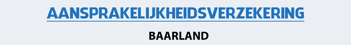 aansprakelijkheidsverzekering-baarland