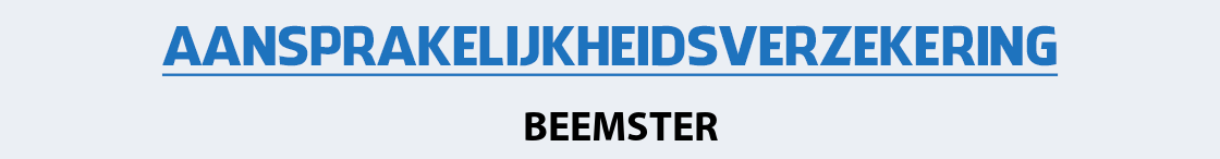 aansprakelijkheidsverzekering-beemster