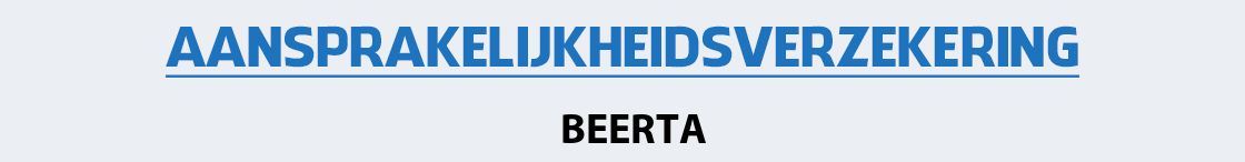 aansprakelijkheidsverzekering-beerta