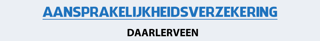 aansprakelijkheidsverzekering-daarlerveen
