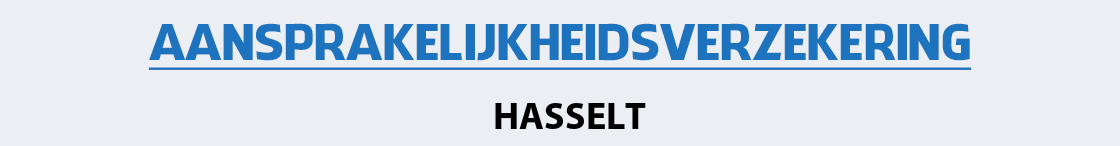 aansprakelijkheidsverzekering-hasselt