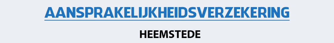 aansprakelijkheidsverzekering-heemstede