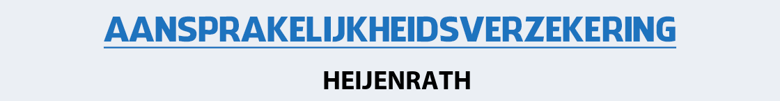 aansprakelijkheidsverzekering-heijenrath