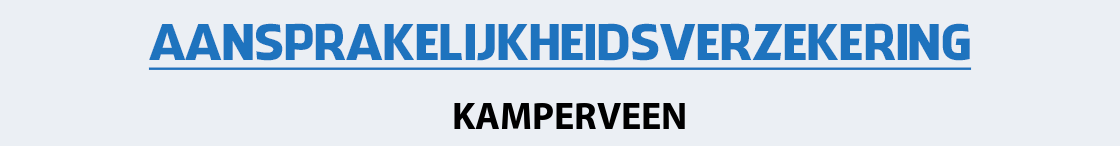aansprakelijkheidsverzekering-kamperveen