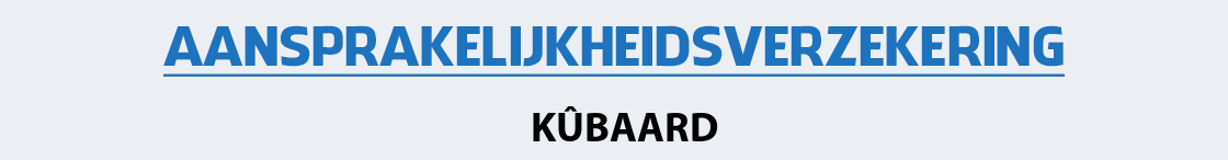 aansprakelijkheidsverzekering-kubaard