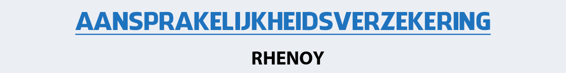 aansprakelijkheidsverzekering-rhenoy