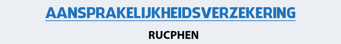 aansprakelijkheidsverzekering-rucphen