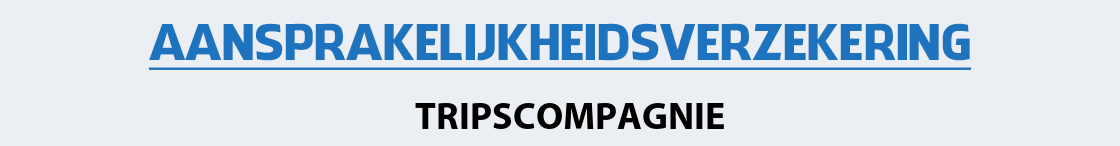 aansprakelijkheidsverzekering-tripscompagnie