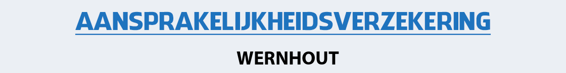 aansprakelijkheidsverzekering-wernhout